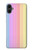 S3849 Couleurs verticales colorées Etui Coque Housse pour Samsung Galaxy A05