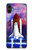 S3913 Navette spatiale nébuleuse colorée Etui Coque Housse pour Samsung Galaxy A05