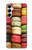S0080 macarons Etui Coque Housse pour Samsung Galaxy A05s