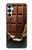 S0270 chocolat Etui Coque Housse pour Samsung Galaxy A05s