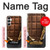 S0270 chocolat Etui Coque Housse pour Samsung Galaxy A05s