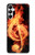 S0493 Note de musique Graver Etui Coque Housse pour Samsung Galaxy A05s
