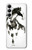 S1031 cheval Pinceau Etui Coque Housse pour Samsung Galaxy A05s