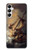 S1091 Rembrandt Christ dans la tempête Etui Coque Housse pour Samsung Galaxy A05s