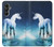 S1130 licorne Cheval Etui Coque Housse pour Samsung Galaxy A05s