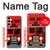 S2058 Angleterre britannique Bus Etui Coque Housse pour Samsung Galaxy A05s