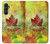 S2523 Canada Feuille d'érable d'automne Etui Coque Housse pour Samsung Galaxy A05s