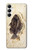 S2562 fossile poisson Etui Coque Housse pour Samsung Galaxy A05s