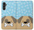 S2669 Mignon os chien pattes Dessin animé Etui Coque Housse pour Samsung Galaxy A05s
