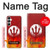 S2803 Feu Rouge Diable Lance Symbole Etui Coque Housse pour Samsung Galaxy A05s