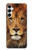 S2870 Lion Roi des Bêtes Etui Coque Housse pour Samsung Galaxy A05s