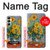 S2937 Claude Monet Bouquet de tournesols Etui Coque Housse pour Samsung Galaxy A05s