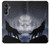 S3011 Dream Catcher Loup Hurlant Etui Coque Housse pour Samsung Galaxy A05s