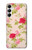 S3037 Jolie Flora Rose Cottage Etui Coque Housse pour Samsung Galaxy A05s