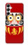 S3045 Japon Bonne chance Daruma Poupée Etui Coque Housse pour Samsung Galaxy A05s