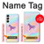 S3203 Arc en ciel Licorne Etui Coque Housse pour Samsung Galaxy A05s