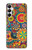 S3272 Motif coloré Etui Coque Housse pour Samsung Galaxy A05s