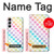 S3499 Motif coloré coeur Etui Coque Housse pour Samsung Galaxy A05s