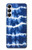 S3671 Tie Dye bleu Etui Coque Housse pour Samsung Galaxy A05s