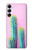S3673 Cactus Etui Coque Housse pour Samsung Galaxy A05s