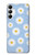 S3681 Motif de fleurs de marguerite Etui Coque Housse pour Samsung Galaxy A05s