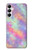 S3706 Arc-en-ciel pastel Galaxy Pink Sky Etui Coque Housse pour Samsung Galaxy A05s