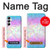 S3747 Polygone de drapeau trans Etui Coque Housse pour Samsung Galaxy A05s