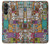 S3879 Griffonnage de musique rétro Etui Coque Housse pour Samsung Galaxy A05s