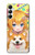 S3918 Bébé Corgi Chien Corgi Fille Bonbons Etui Coque Housse pour Samsung Galaxy A05s