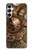 S3927 Boussole Horloge Gage Steampunk Etui Coque Housse pour Samsung Galaxy A05s