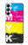 S3930 Clé jaune cyan magenta Etui Coque Housse pour Samsung Galaxy A05s