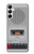 S3953 Graphique de lecteur de cassettes vintage Etui Coque Housse pour Samsung Galaxy A05s