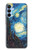 S0582 Van Gogh Starry Nights Etui Coque Housse pour Samsung Galaxy A15 5G