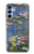 S0997 Claude Monet Nymphéas Etui Coque Housse pour Samsung Galaxy A15 5G