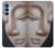 S1255 Visage du Bouddha Etui Coque Housse pour Samsung Galaxy A15 5G