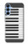 S2082 Un Octave Piano Etui Coque Housse pour Samsung Galaxy A15 5G