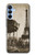 S2174 Tour Eiffel Paris Millésime Etui Coque Housse pour Samsung Galaxy A15 5G
