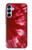 S2480 Tie dye rouge Etui Coque Housse pour Samsung Galaxy A15 5G