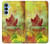 S2523 Canada Feuille d'érable d'automne Etui Coque Housse pour Samsung Galaxy A15 5G