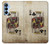 S2528 Poker King Carte Etui Coque Housse pour Samsung Galaxy A15 5G