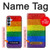 S2683 Arc en ciel Fierté LGBT Drapeau Etui Coque Housse pour Samsung Galaxy A15 5G