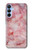 S2843 Texture en marbre rose Etui Coque Housse pour Samsung Galaxy A15 5G