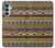 S2860 Boho Hippie Motif aztèque Etui Coque Housse pour Samsung Galaxy A15 5G