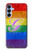 S2899 Arc en ciel LGBT Gay Pride Drapeau Etui Coque Housse pour Samsung Galaxy A15 5G