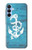 S3053 Marin Blue Anchor Etui Coque Housse pour Samsung Galaxy A15 5G