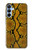 S3365 Python Imprimer Jaune graphique Peau Etui Coque Housse pour Samsung Galaxy A15 5G