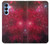 S3368 Zodiaque Rouge Galaxie Etui Coque Housse pour Samsung Galaxy A15 5G
