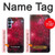 S3368 Zodiaque Rouge Galaxie Etui Coque Housse pour Samsung Galaxy A15 5G