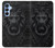 S3619 Lion noir gothique Etui Coque Housse pour Samsung Galaxy A15 5G