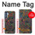 S3815 Art psychédélique Etui Coque Housse pour Samsung Galaxy A15 5G